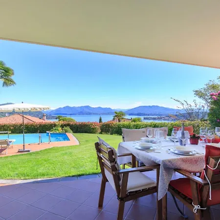 Вилла Diamante Con Vista Maggiore E Piscina *