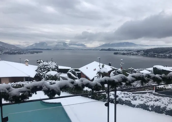 Diamante Con Vista Maggiore E Piscina * Meina